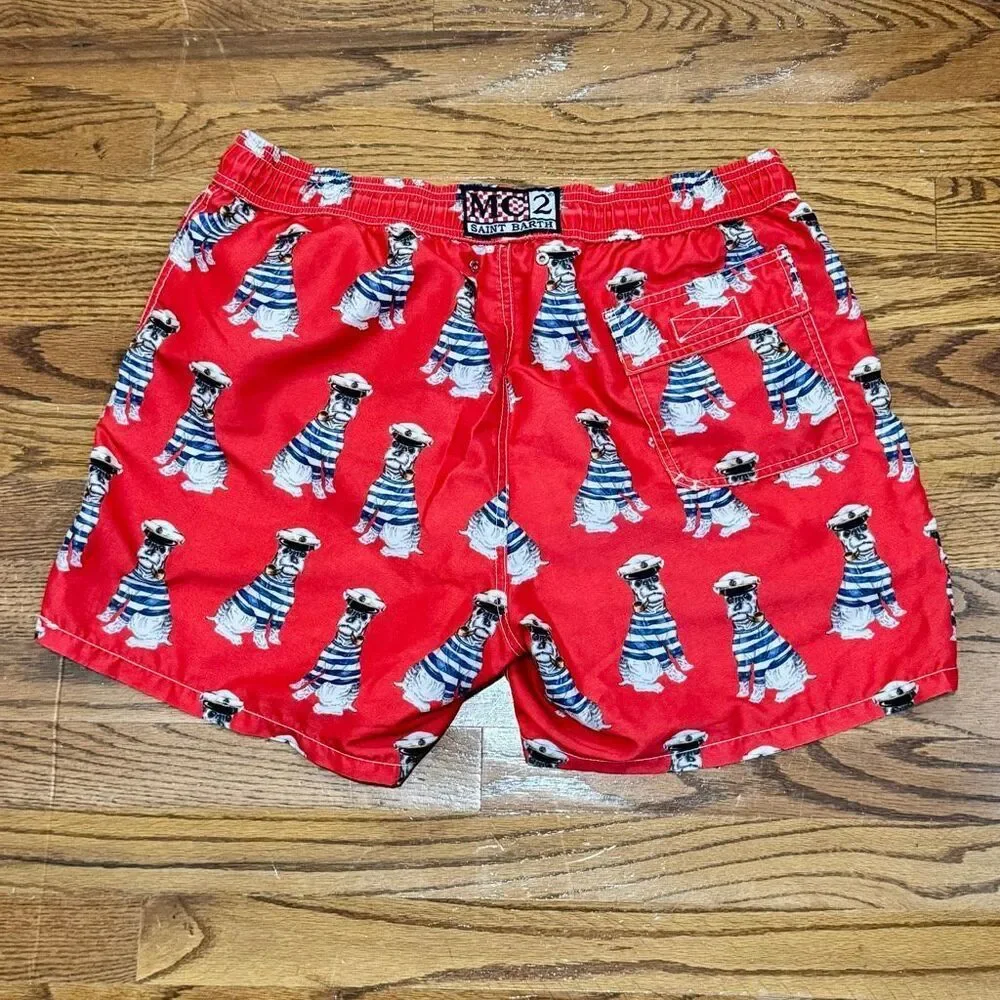 MC2 Saint Barth Lined Swim Trunks. XL